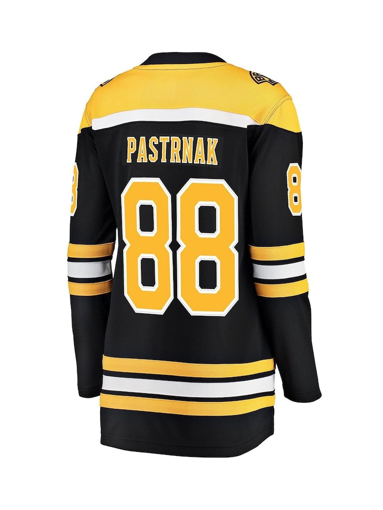 Fanatics Boston Bruins Branded Home Breakaway Black Jersey Womens - Image 3 of 3 Fanatics Boston Bruins Branded Home Breakaway Black Jersey Womens - Image 3 of 3