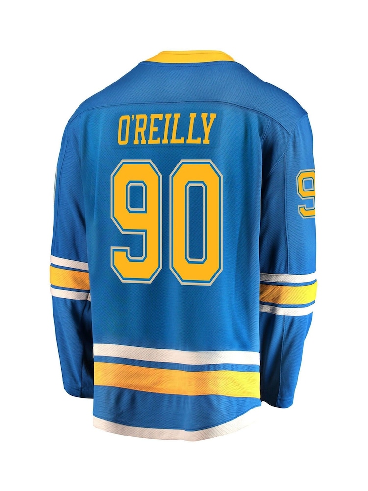 Fanatics St. Louis Blues Ryan O Reilly Branded Alternate Breakaway Jersey - Image 3 of 3