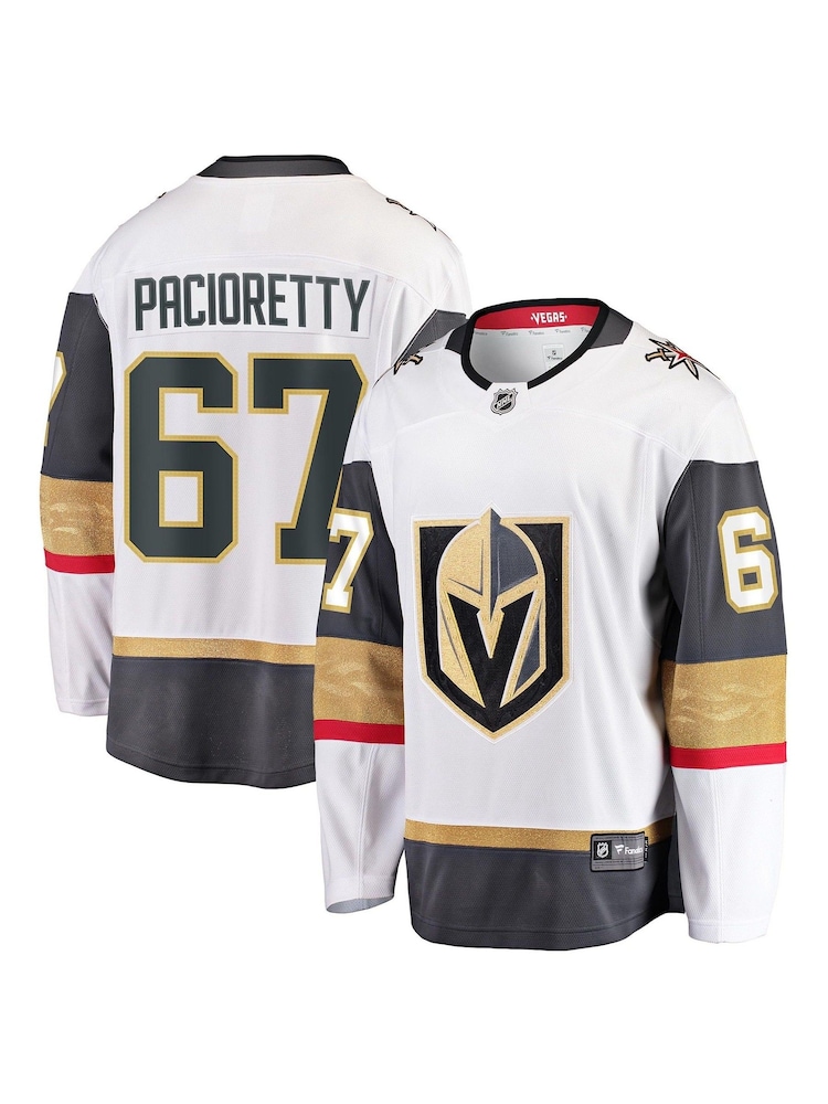 Fanatics Vegas Golden Knights Max Pacioretty Branded Away Breakaway White Jersey - Image 1 of 3