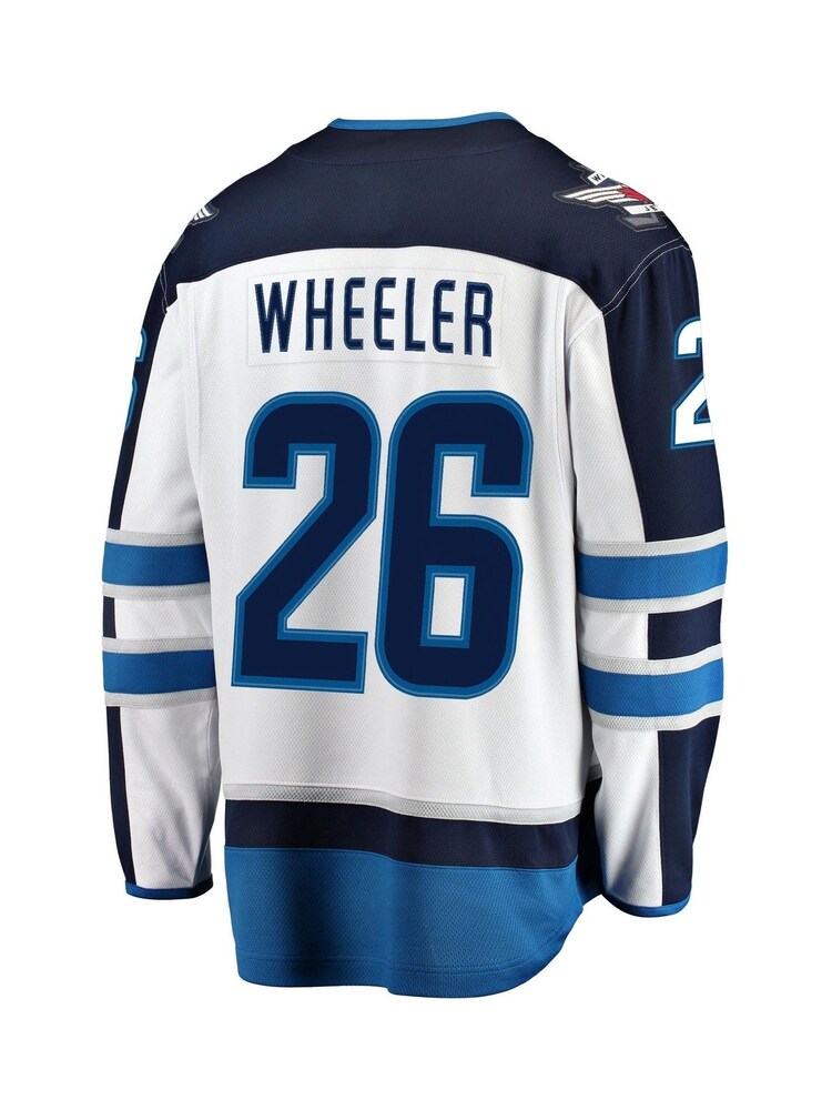 Winnipeg Jets Fanatics Branded Away Breakaway Jersey - Blake Wheeler - Image 3 of 3