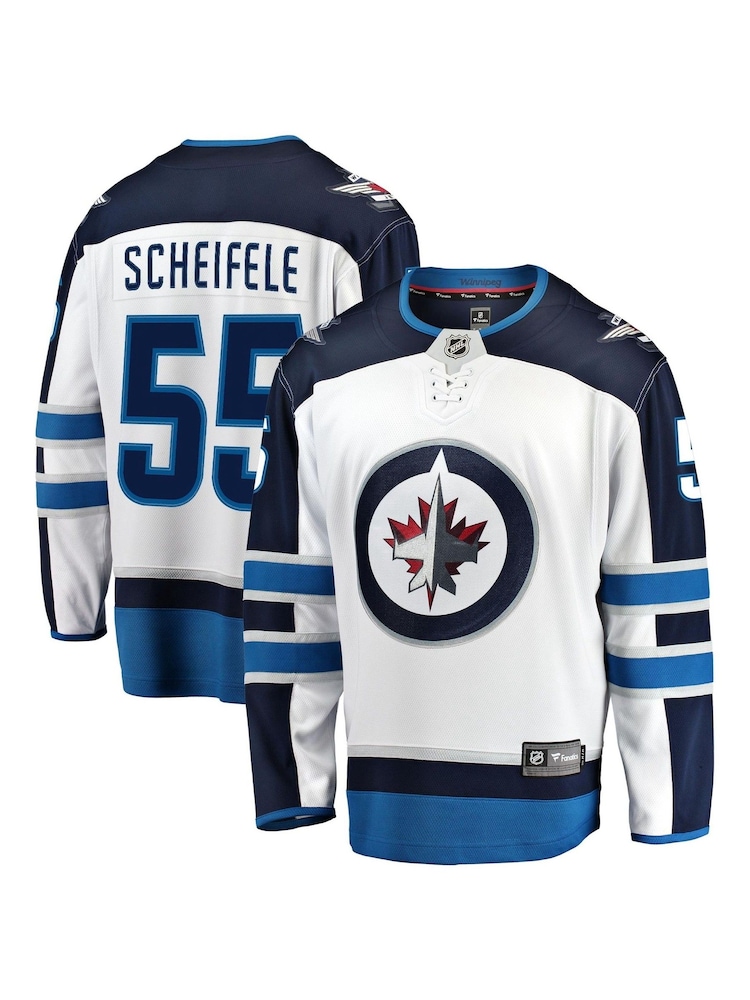Winnipeg Jets Fanatics Branded Away Breakaway Jersey - Mark Scheifele - Image 1 of 3
