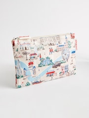 Cath Kidston Slim Coated Zip Purse - Image 1 of 6