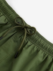 Khaki Green Tiger Regular Fit Printed Swim Shorts - Image 11 of 13