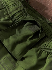 Khaki Green Tiger Regular Fit Printed Swim Shorts - Image 9 of 13