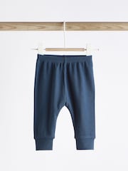Cobalt Blue Lion Baby Top and Leggings 2 Piece Set - Image 4 of 8