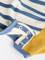 Blue Tractor Baby Top and Leggings 2 Piece Set - Image 5 of 9