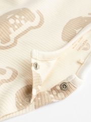 Neutral Lion Baby Top and Leggings 2 Piece Set - Image 6 of 8