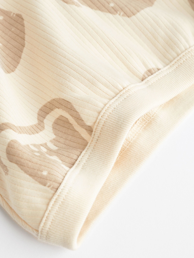Neutral Lion Baby Top and Leggings 2 Piece Set - Image 8 of 8
