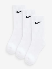 Nike White Little Kids 3 Pack Socks - Image 1 of 4