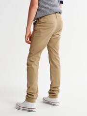 Abercrombie & Fitch Twill Smart Chino Brown Trousers - Image 2 of 5