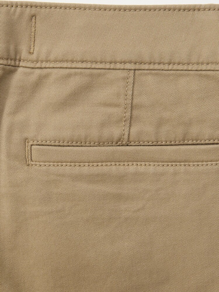 Abercrombie & Fitch Twill Smart Chino Brown Trousers - Image 5 of 5