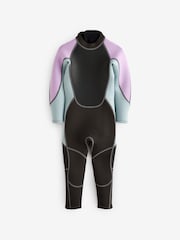 Black/Purple 3mm Neoprene Wetsuit (1-16yrs) - Image 5 of 8