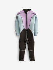 Black/Purple 3mm Neoprene Wetsuit (1-16yrs) - Image 6 of 8