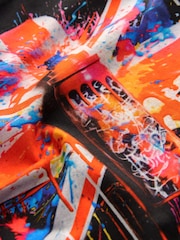 أسود علم المملكة المتحدة - 100% Cotton Short Sleeve Graphic T-Shirt (3-16yrs) - صورة 3 من 3