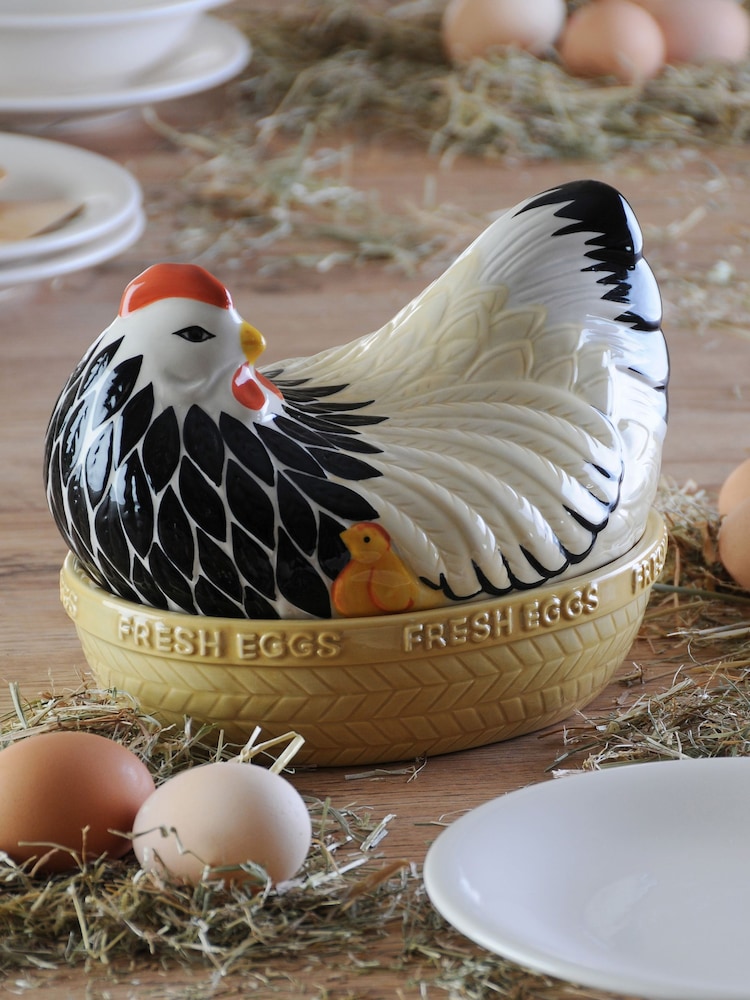 Mason Cash Mother Hen Egg Nest - Image 1 of 4