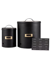 Typhoon Black Otto Root Vegetable Storage Set of 2 - Image 6 of 6