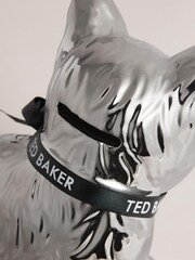 Ted Baker Mrvivo Silver Cat Money Box - Image 2 of 3