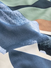 Blue Geo Short Kimono Cover-Up - Image 6 of 6
