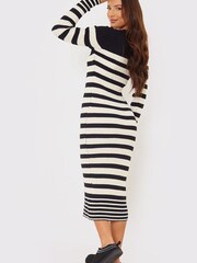 In The Style Black Gemma Atkinson Knit Button Up Midaxi Dress - Image 5 of 6