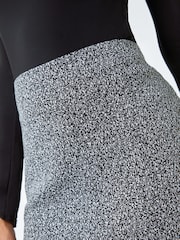 Roman Grey Smart Textured Stretch Skirt - Image 5 of 5