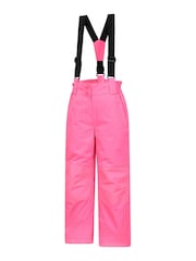 Mountain Warehouse Pink Kids Honey Snow Pants - Image 4 of 7