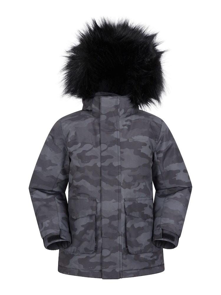 Mountain Warehouse Green Ranger Printed Kids Water Resistant Jacket - Image 2 of 6