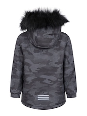 Mountain Warehouse Green Ranger Printed Kids Water Resistant Jacket - Image 3 of 6