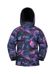 Mountain Warehouse Multi Kids Printed Snow Jacket - Image 1 of 5