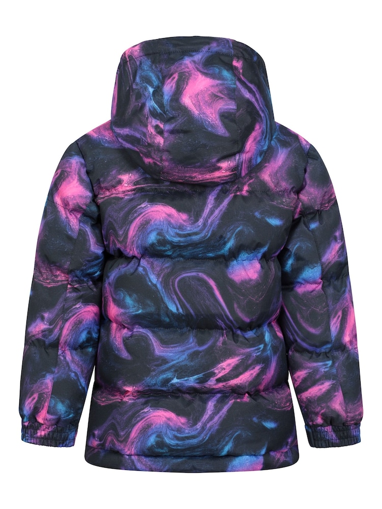 Mountain Warehouse Multi Kids Printed Snow Jacket - Image 2 of 5