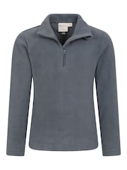 Mountain Warehouse Grey Camber II Kids Half Zip Fleece - Image 2 of 5