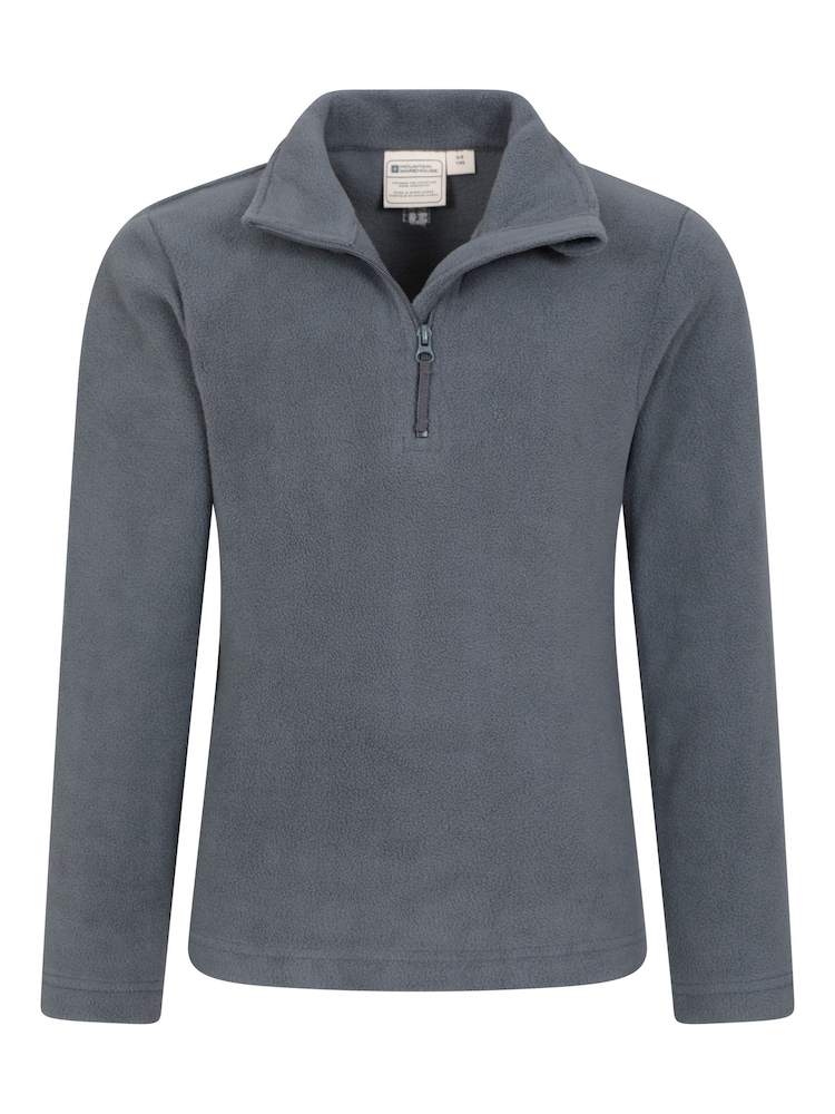 Mountain Warehouse Grey Camber II Kids Half Zip Fleece - Image 2 of 5