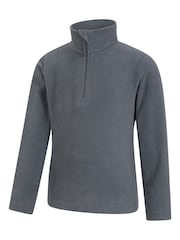 Mountain Warehouse Grey Camber II Kids Half Zip Fleece - Image 3 of 5