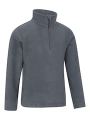 Mountain Warehouse Grey Camber II Kids Half Zip Fleece - Image 4 of 5