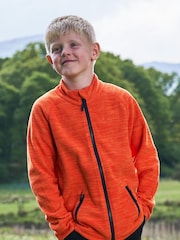Mountain Warehouse Orange Snowdonia II Kids Full Zip Fleece - Image 1 of 5