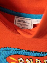 Sweat à capuche Mountain Warehouse Snappy Croco 100% coton enfant - Image 5 of 5