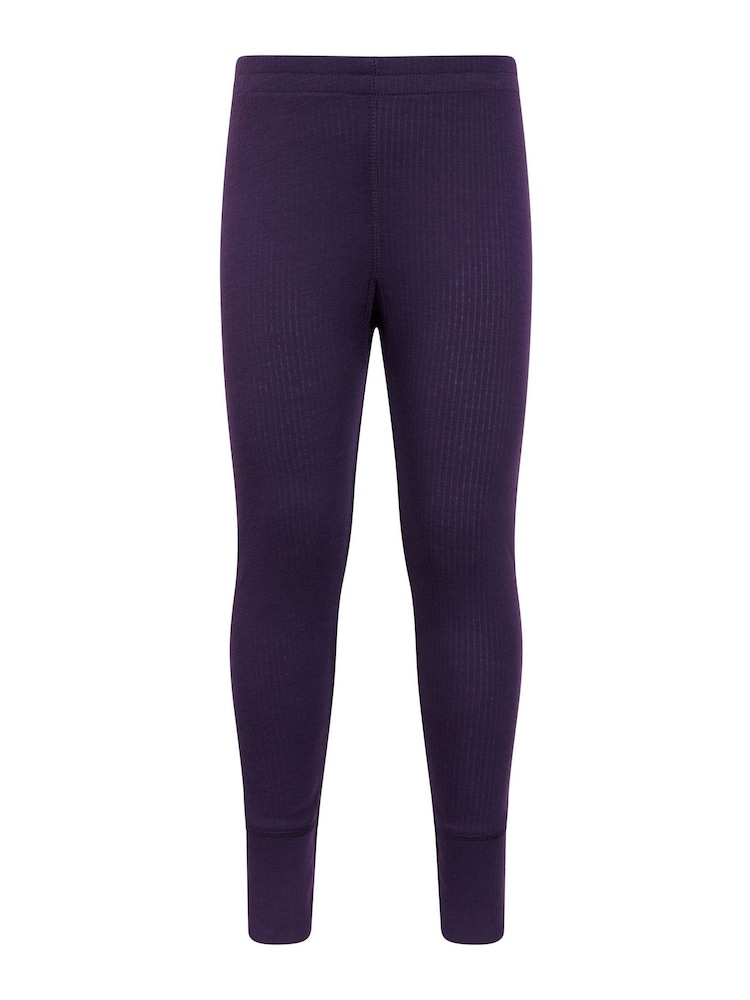 Mountain Warehouse Purple Talus Kids Thermal Trousers - Image 1 of 5