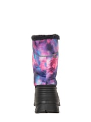 Mountain Warehouse Purple/Pink Kids Whistler Sherpa Lined Snow Boots - Image 5 of 6