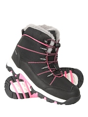 Mountain Warehouse Black Kids Comet Waterproof Snow Boots - Image 1 of 7