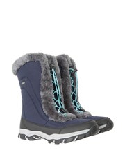 Mountain Warehouse Blue Ohio Youth Snow Boots - Image 1 of 6