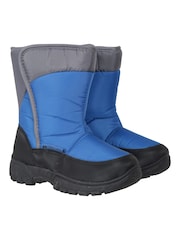 أزرق - بوت جليد مبطن بصوف شيربا للأطفال Caribou من Mountain Warehouse - صورة 3 من 5