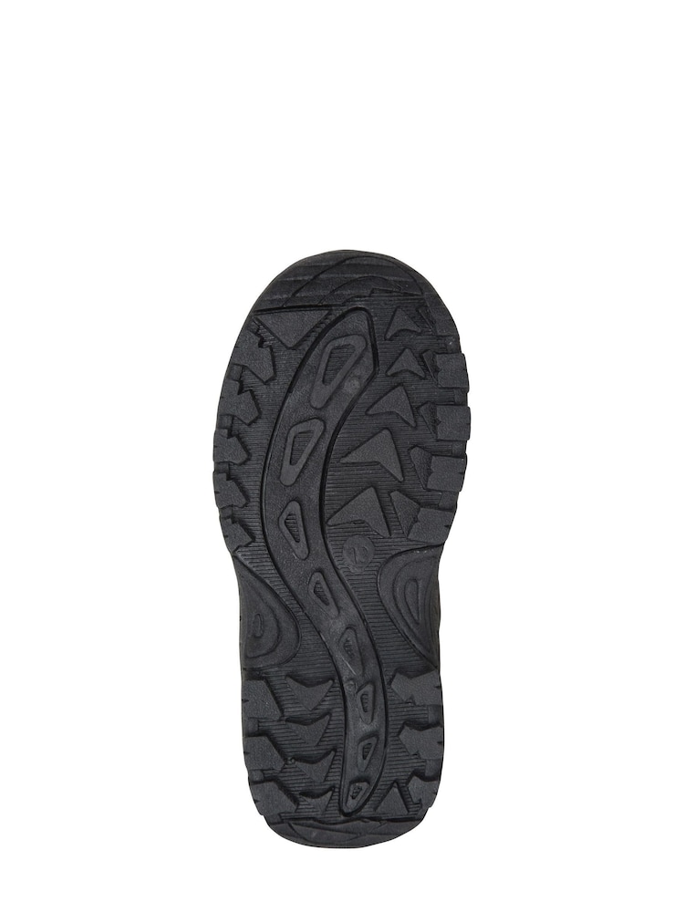 Blue - Mountain Warehouse Caribou Kids Single Stripe Sherpa Lined Adaptive Snow Boots - Image 5 of 5 Blue - Mountain Warehouse Caribou Kids Single Stripe Sherpa Lined Adaptive Snow Boots - Image 5 of 5