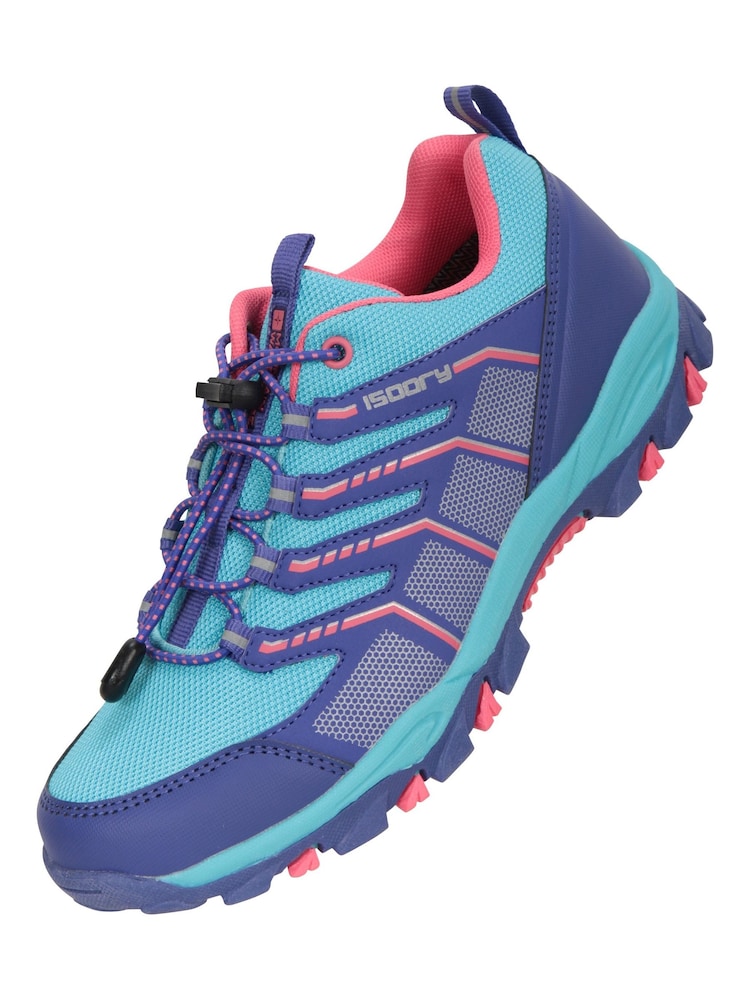 Mountain Warehouse Blue Kids Bolt Active Waterproof Shoes - Image 3 of 5