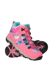 Mountain Warehouse Pink Oscar II Kids Walking Boots - Image 1 of 6