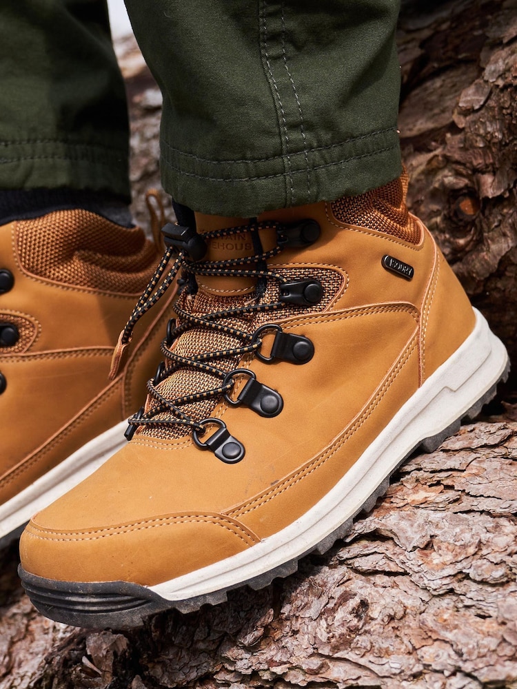 Mountain Warehouse Brown Kids Redwood Waterproof Boots - Image 1 of 6