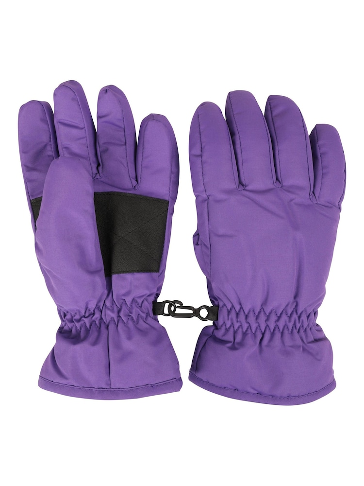 Mountain Warehouse Purple Kids Winter Accessories Set - Image 3 of 4