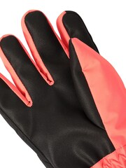 Mountain Warehouse Red Extreme Kids Waterproof Fleece Lined Ski Gloves - Image 4 of 6