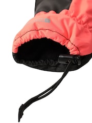 Mountain Warehouse Red Extreme Kids Waterproof Fleece Lined Ski Gloves - Image 6 of 6