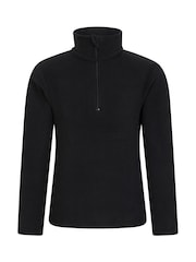 Mountain Warehouse Black Camber II Kids Half Zip Fleece - Image 1 of 5