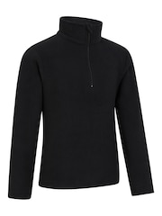 Mountain Warehouse Black Camber II Kids Half Zip Fleece - Image 4 of 5