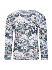 Mountain Warehouse Multi Kids Talus Printed Thermal Top And Joggers Set - Image 2 of 6